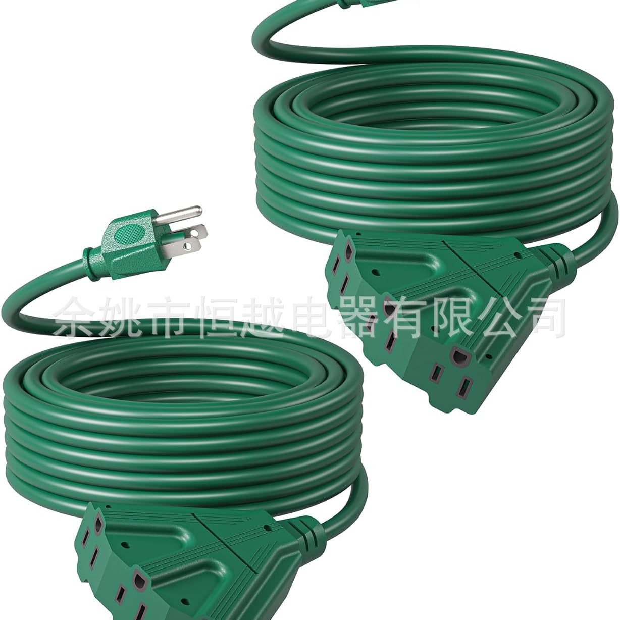 美式延长线NEMA5-15 P 三孔伞形插座