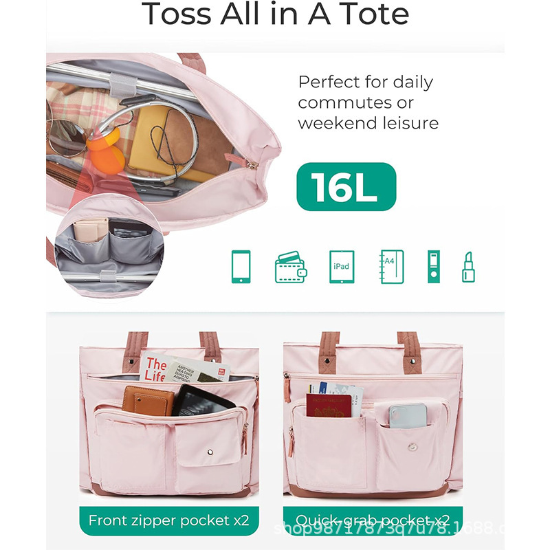 Amazon nuevo bolso de mujer con cremallera bolso pequeño bolso de viaje bolso de mano casualidad bolso de mano