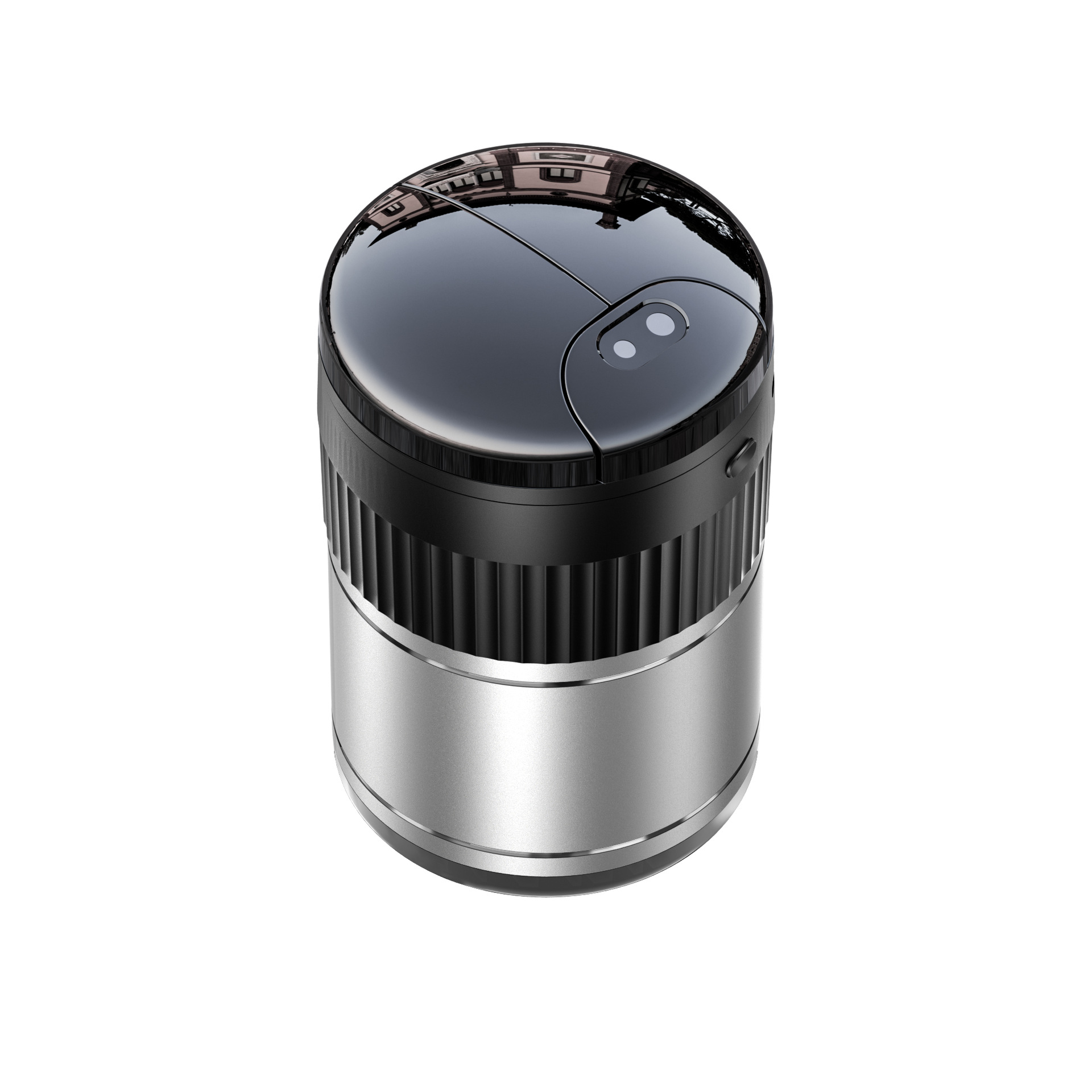 Open Metal Liner – Qìchē Car ashtray - silver-infrared-sensor-a70-113mm72mm
