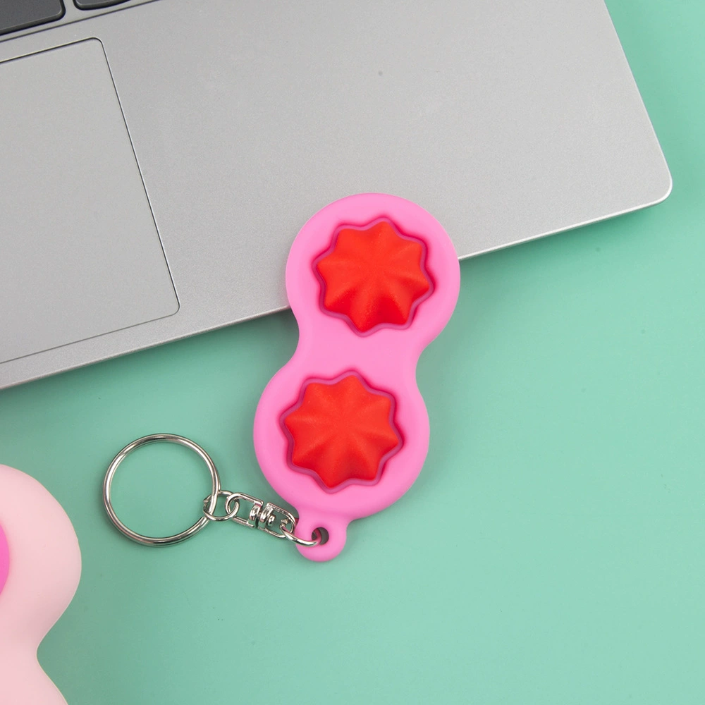 Silicone toy, keychain, accessory, pendant, wholesale