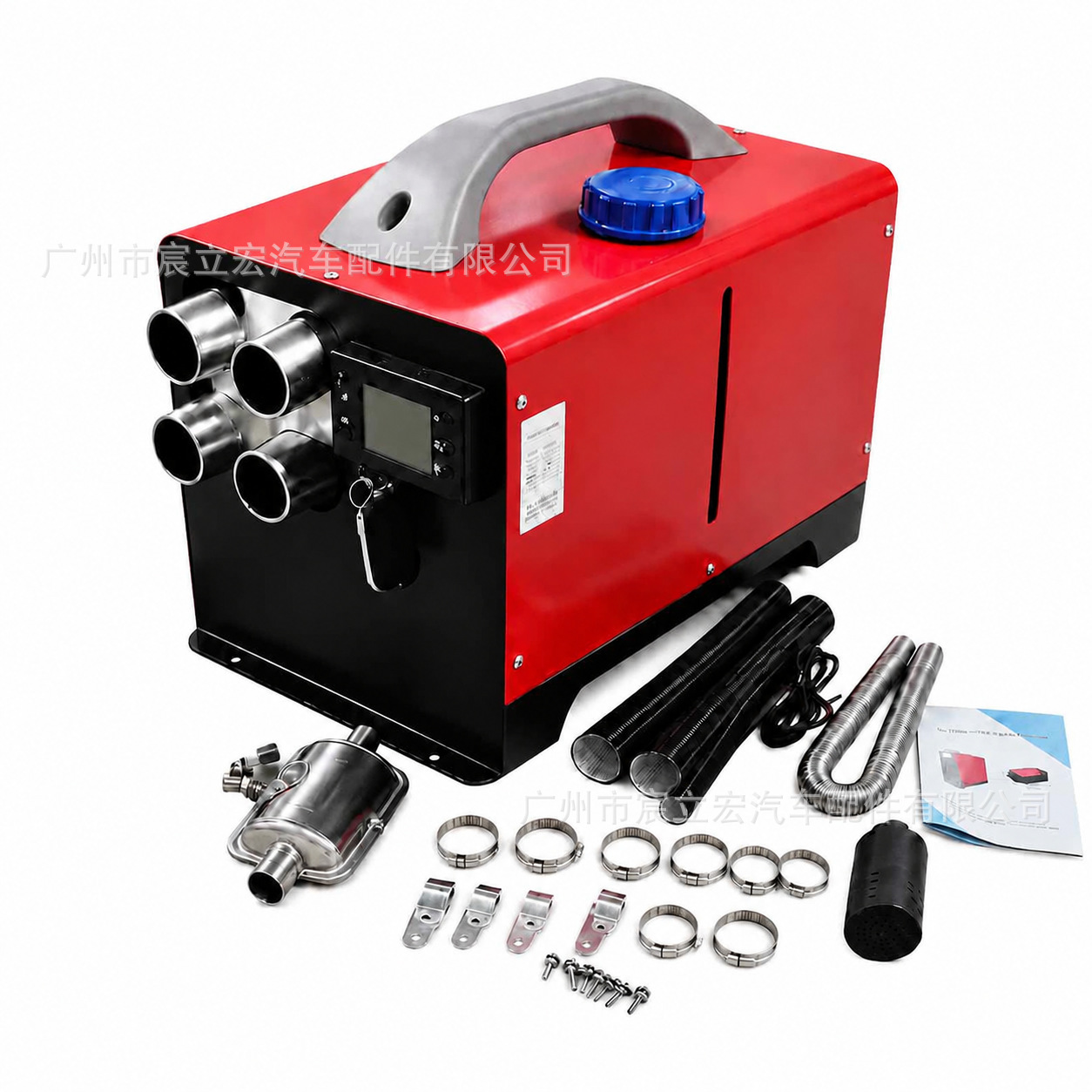 Aluminum alloy three-in-one diesel parking heater 12v24v220V for home and outdoor use in cars