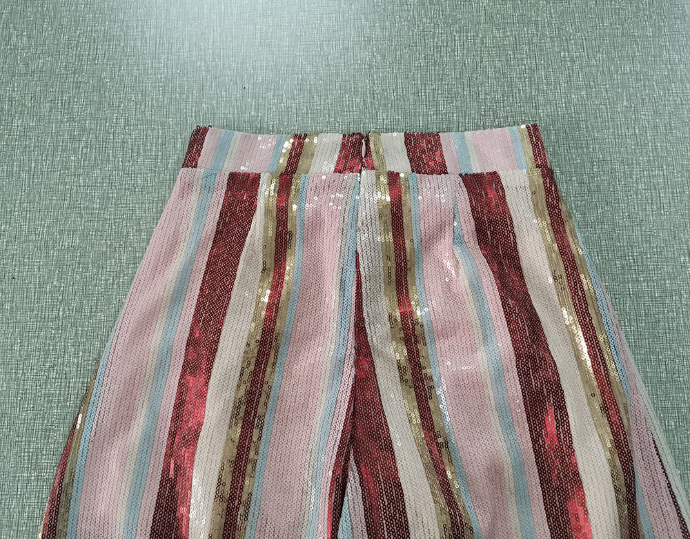 GraceChic GraceChic European And American New Three-Piece Set Early Autumn Fashion Women's Small Blazer Striped Casual Wide-Leg Pants_voghion.com