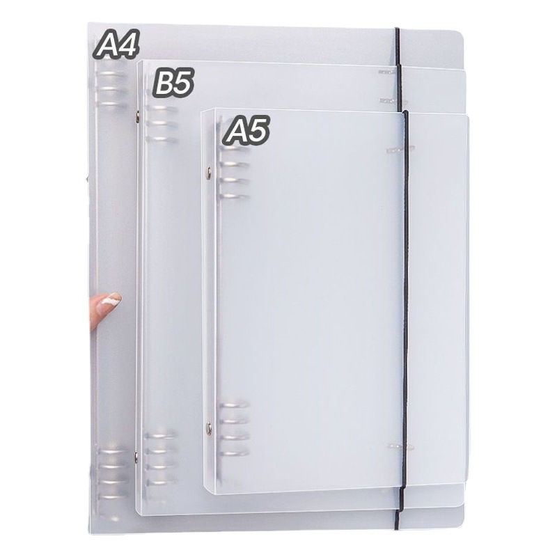B5 cuaderno de hojas sueltas al por mayor estudiante cuaderno de hojas sueltas Shell Bloc de notas desmontable cuaderno de bobina de núcleo interno de hojas sueltas