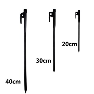 Outdoor camping tent ground nails high-strength cast iron nails beach snow camp ground nails forging one-piece thick long steel nails