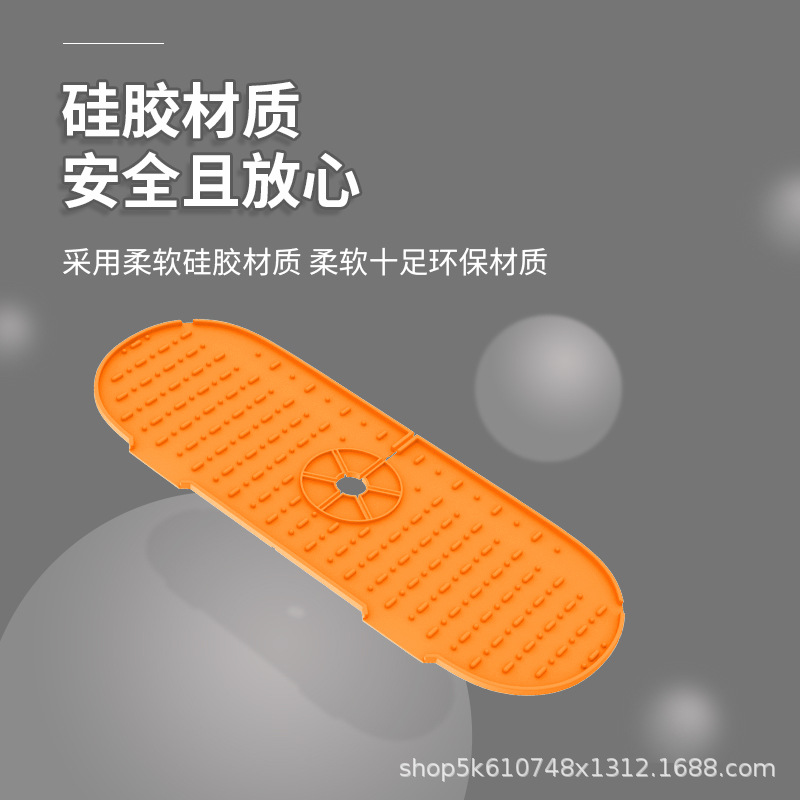 Almohadilla de drenaje de silicona para grifo, la más vendida de Amazon, almohadilla para grifo de fregadero de cocina, almohadilla de drenaje gruesa, venta al por mayor