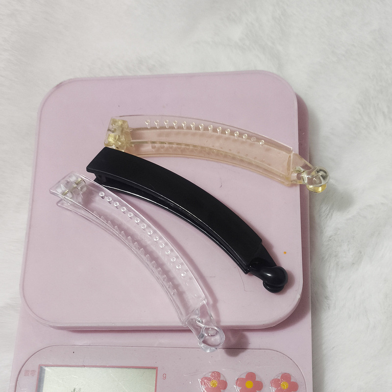 10cm Plastic Banana Clip Black Vertical Clip Ponytail Clip Hair Tail Clip Headdress Handmade Material DIY Jewelry Accessories 10cm Plastic Banana Clip Black Vertical Clip Ponytail Clip Hair Tail Clip Headdress Handmade Material DIY Jewelry Accessories