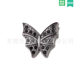 New Cave Shoes Decorative Buckle Accessories Silver Black Metal Shoes Flower Shoe Buckle Garden Shoes Hardware Accessories Accessories