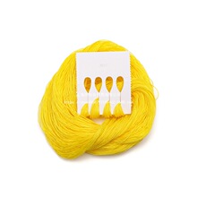 36色手工DIY十字绣鞋垫线补线单股绣花线204绣花线多规格100根/张