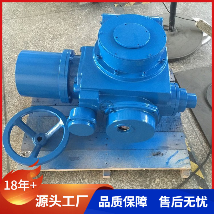 贝尔多回转阀门电动装置HZ180-36/60BA户外防爆型带按钮
