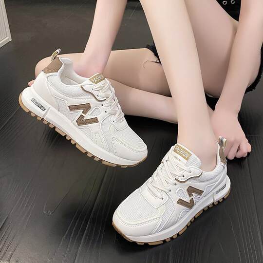 sneaker Women's 2024 New Autumn Student Non-slip Trendy Fashion Casual Women's Shoes Soft Sole Lightweight Running Shoes