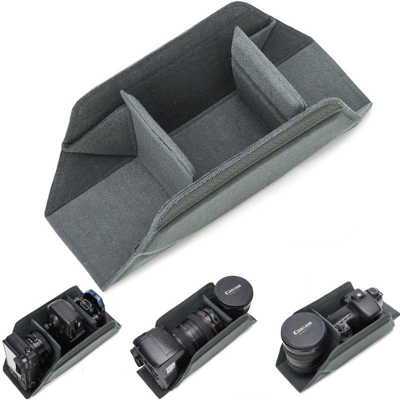 Anti-Fall Camera Bag, Slr Storage Bag, Shock-Proof Polyester Thickened Inner Bag, Storage Bag, Camera Bag Inner Sleeve Bag