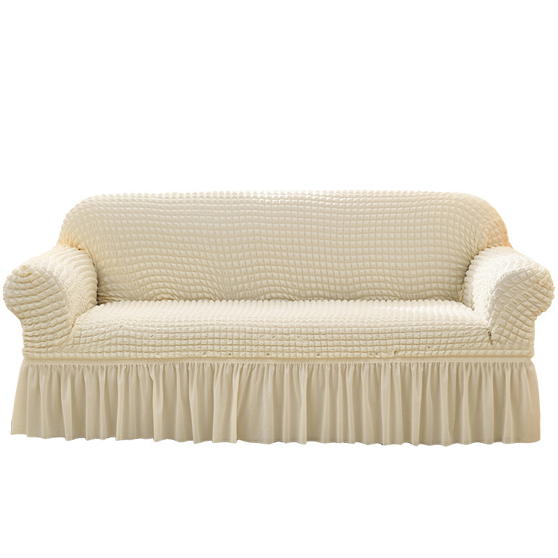 Funda de sofá universal de gasa de burbuja transfronteriza Funda de sofá perezoso de alta elasticidad cubierta todo incluido anti-captura de gato