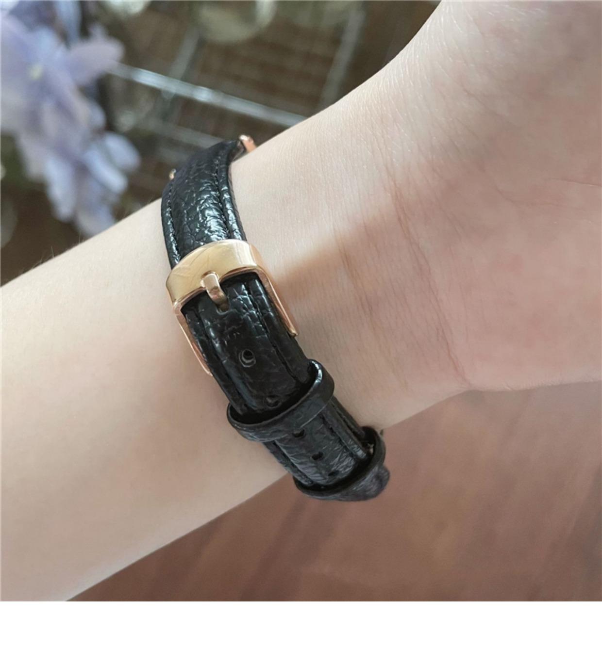 适用applewatch表带女款感皮质se苹果手表iwatchs7/6/5/4/3/2详情8