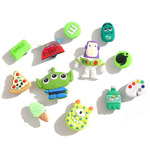 Cartoon hole shoes accessories DIY fashion decoration cute shoe flower accessories slippers accessories shoe decoration fasteners