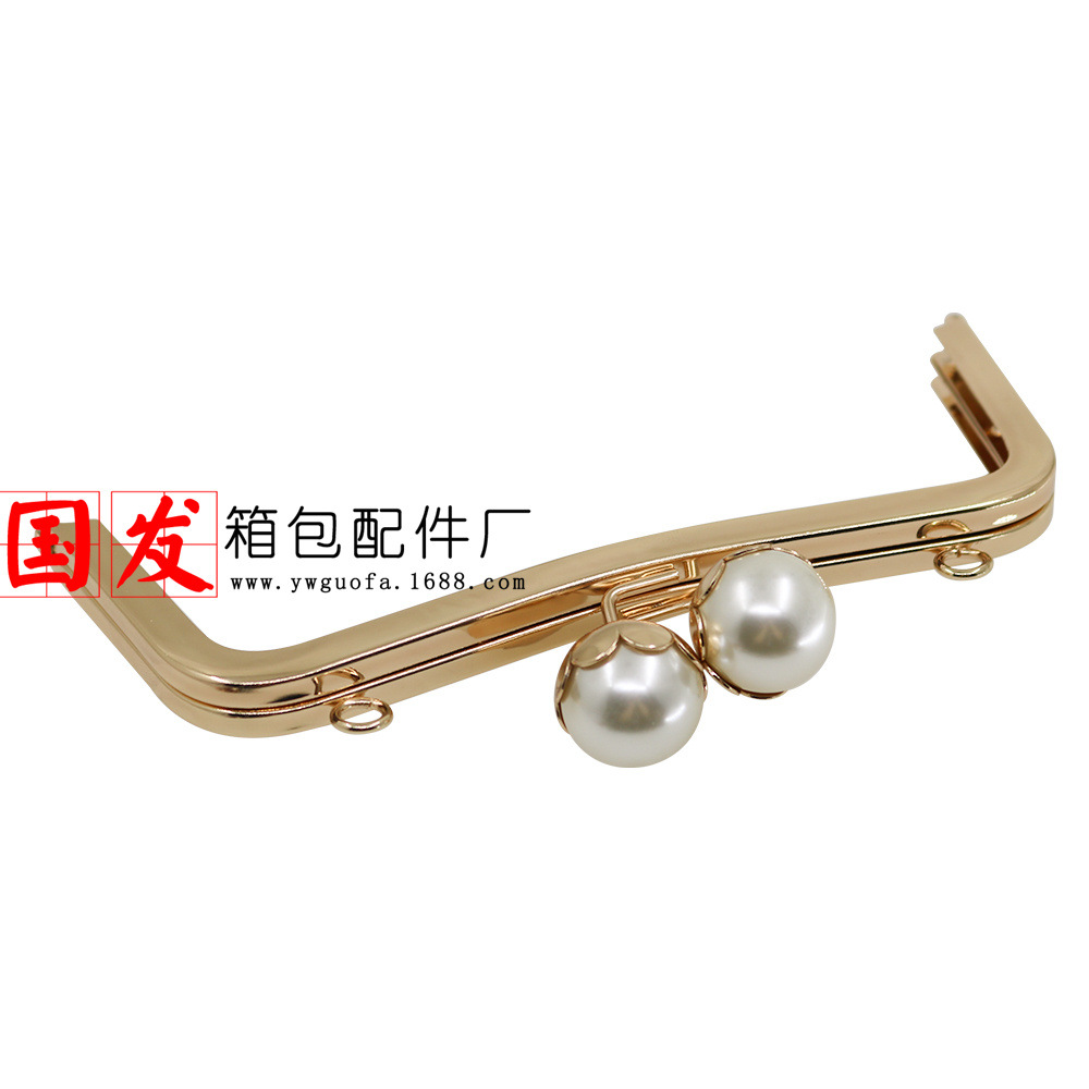 [agujero de tornillo] 20cm cintura cóncava perlas de loto brillante oro oro oro 25MM perlas al por mayor