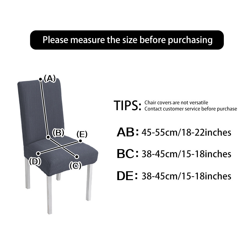 Amazon eBay transfronterizo se especializa en fundas para sillas para uso doméstico y hotelero, fundas para sillas europeas y americanas, fundas para sillas de terciopelo grueso al por mayor.