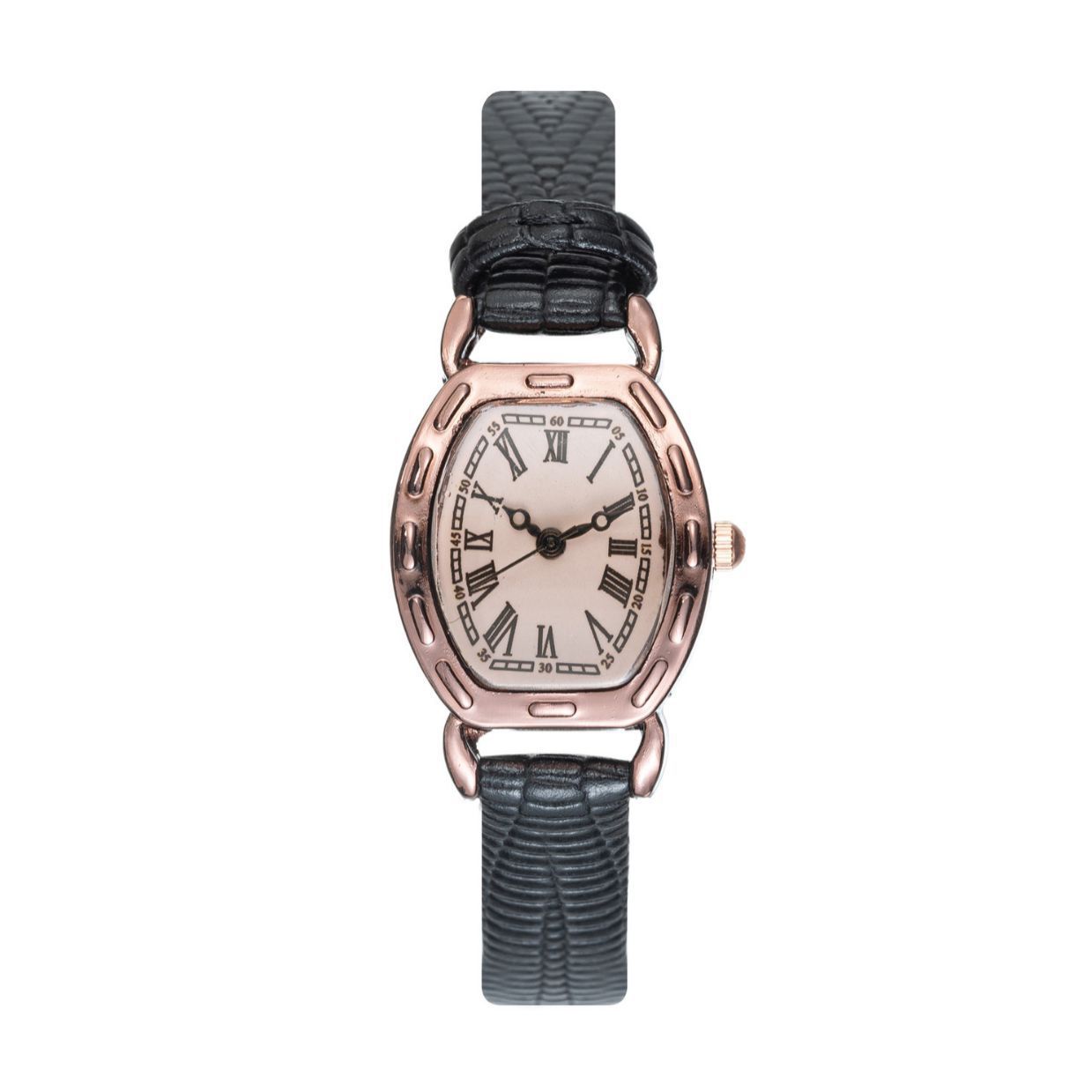 Reloj de barril de vino Reloj de barril pequeño retro Cinturón de mujer Temperamento Reloj cuadrado pequeño Movimiento de cuarzo Reloj de mujer al por mayor