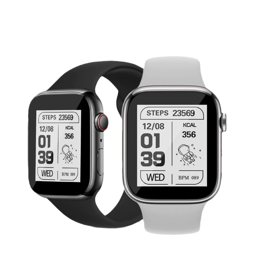 With synchronisation with phone, compatible smart watch for elderly, measures blood pressure, tracks heartbeat