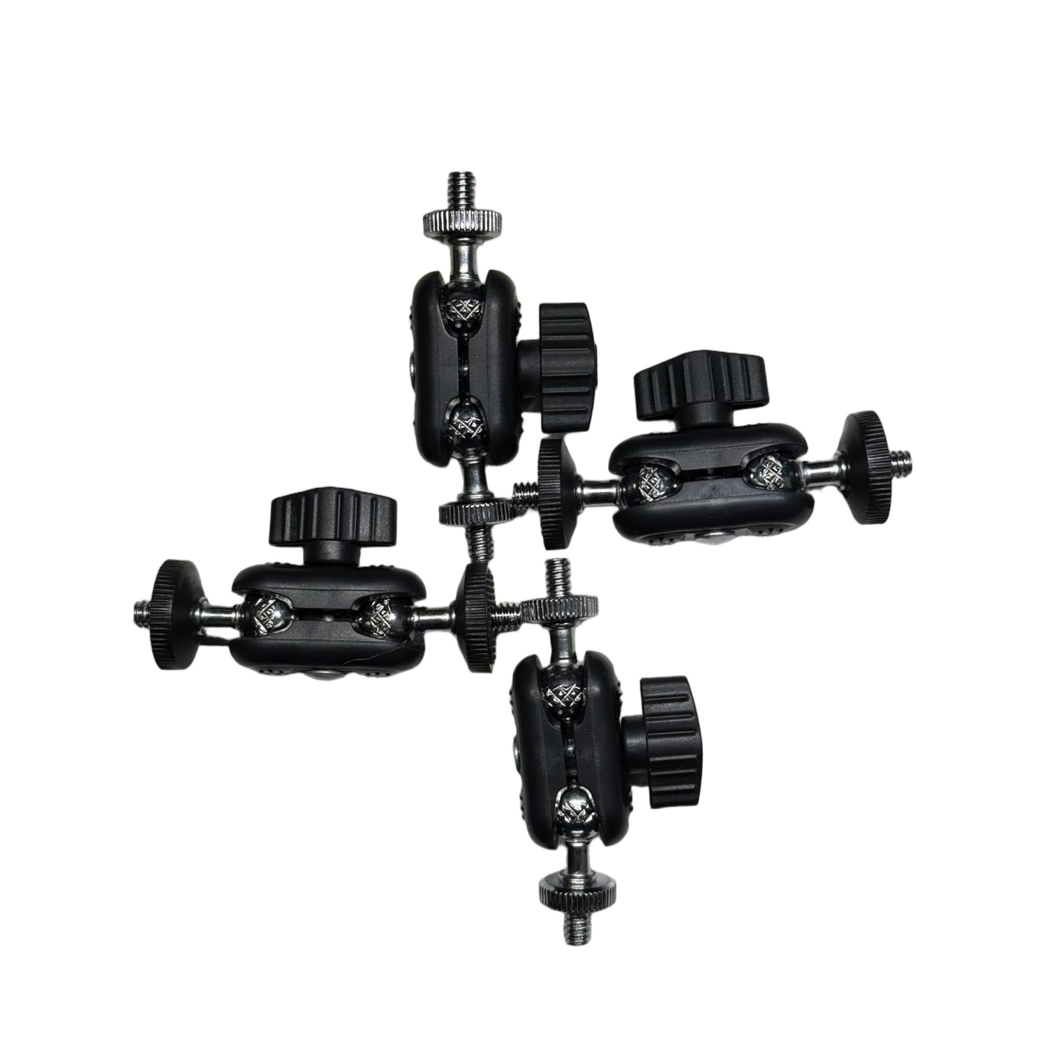 Universal Pea Clip Extension Arm Tripod Accessory 360-Degree Rotating Phone Camera 1/4 Ball Head Photography Accessory