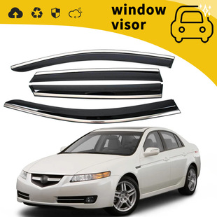 Suitable for 10-18 Acura Tl Mdx Rdx Cdx Rlx Ilx Tlx Door Rain and Sun Protection Modification Decoration