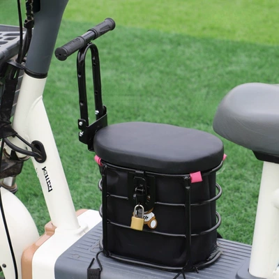 Yadi electric scooter child seat, Aima electric bike child seat, front-mounted seat for babies and toddlers, electric motorcycle baby seat