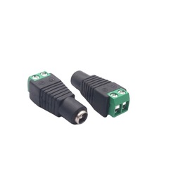 Solderless DC bar terminal 5.52.1 power connector LED strip wire terminal bulk