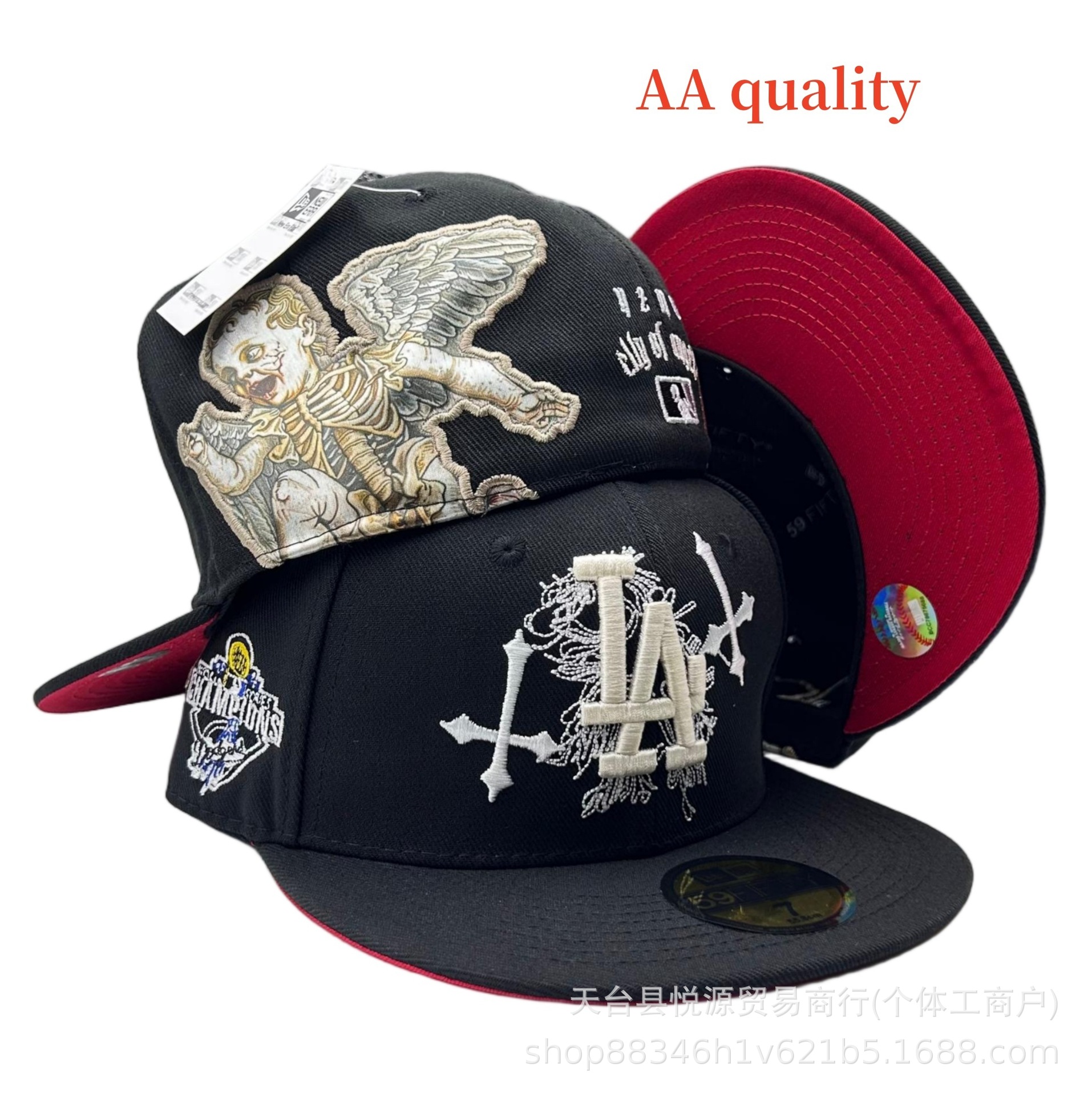 Nuevo comercio exterior transfronterizo MLB sombrero de béisbol estilo hip-hop moda tamaño sombrero de alta calidad