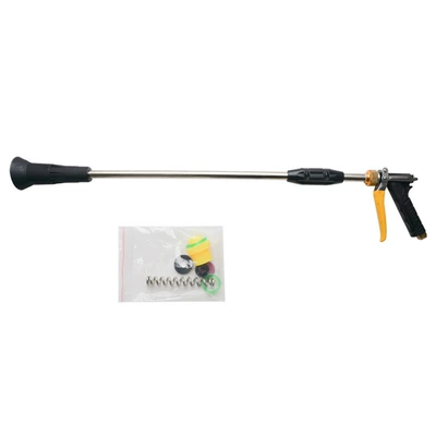 High pressure car wash water gun Pressure Adjustable household gardening spray - 80-long-pole-windproof-spray-gun