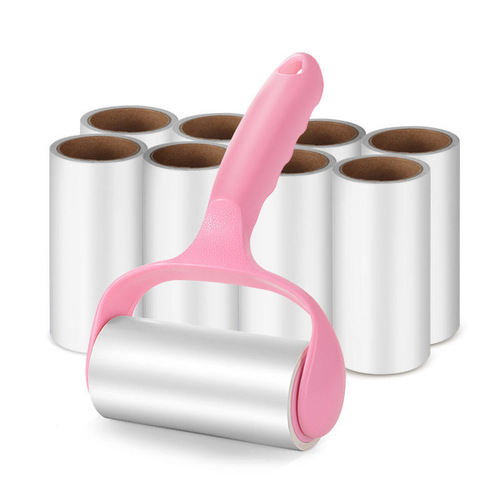 Hair remover roller drum replaceable washable felt brush roll for bed dust removal hair clothing adhesive removal magic tool