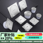 304加厚不锈钢清扫口 DN110地面检查口 酒店工程扫除口堵头地漏