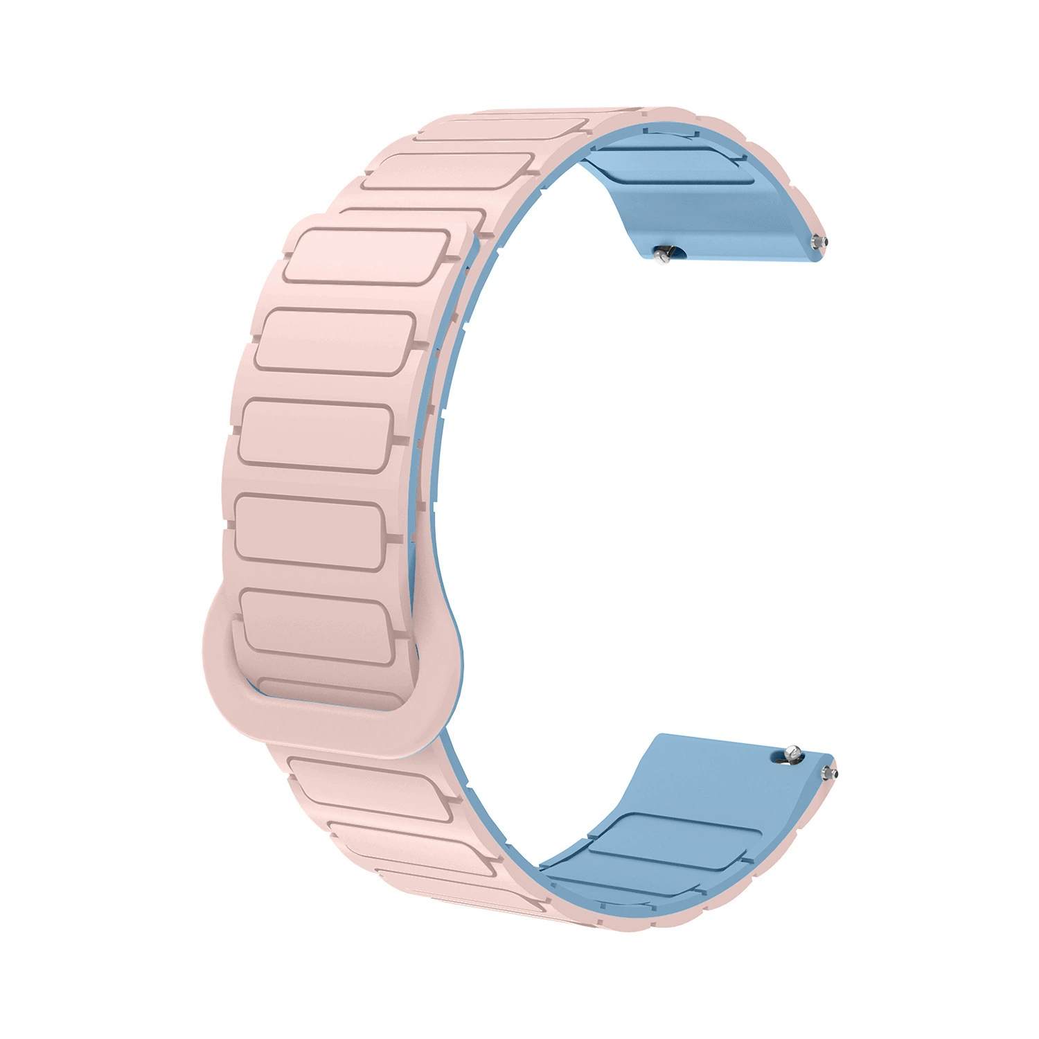 Подходит для Samsung/Huawei/Huami/Garmin/Loop I-образный магнитный силиконовый ремешок 12/18/20/22 мм