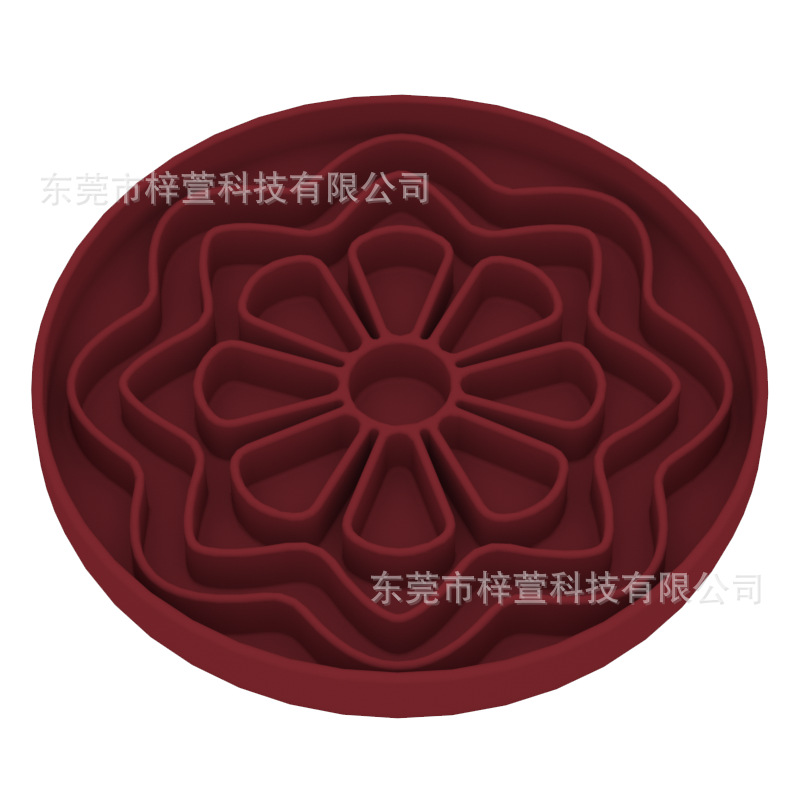 태양 그릇 큰 꽃 진한 빨간색