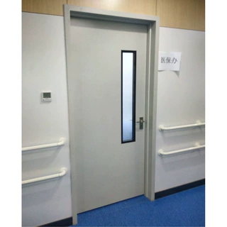 医院洁净门热熔镀锌钢板防撞耐磨启闭安静森工品牌厂家供应安装