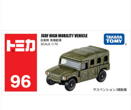 Кукольные японские алюминиевые игрушечные автомобили Takara Tomy, коллекция, масштаб 1/66–1/76, полиция, внедорожник, грузовик, трактор, автобус