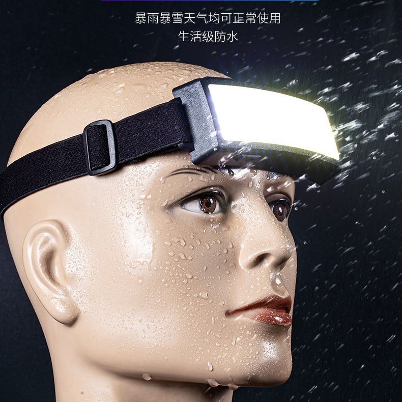 Luz transfronteriza de gran área de inundación COB Headlight ángulo de visión completo Headlight de mantenimiento Headlight de trabajo al aire libre