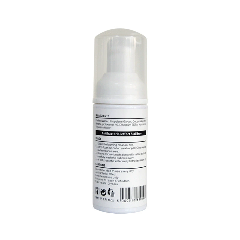 Eyelash Foam Cleanser Shampoo睫毛膏清洗泡沫液美睫清洁水