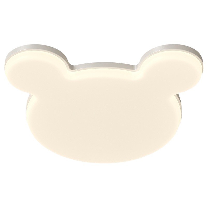 [Selección estricta] lámpara de techo de viento de crema de dibujos animados Mickey lámpara para niños y niñas habitación de niños oso lámpara de protección de ojos
