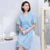 Walv Ge Light Blue Woman- [Short Sleeve]