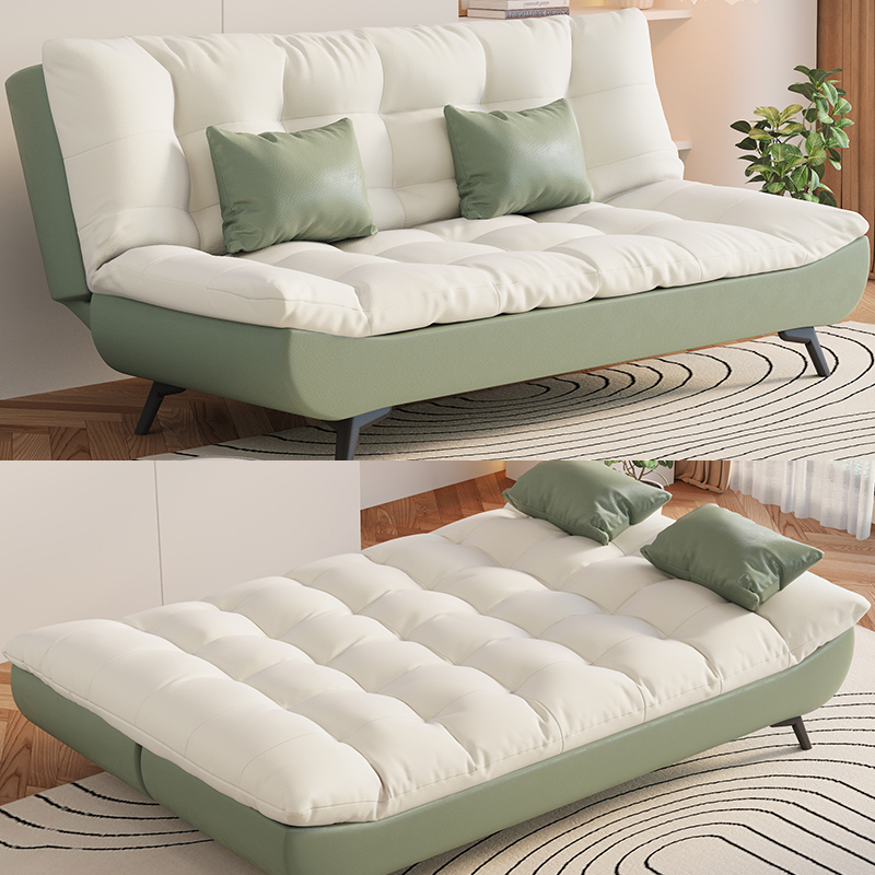 Cloud Sofa Living Room Small Apartment 2025 New Lazy Small Sofa Bedroom Double Foldable Dual-Use Sofa Bed