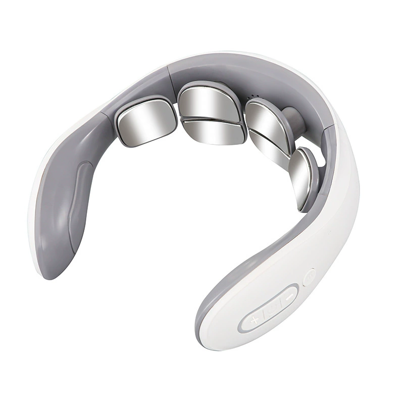Electromagnetic Neck Massager, Universal, ABS, Neck Protection, Rechargeable & Multi‑head Options