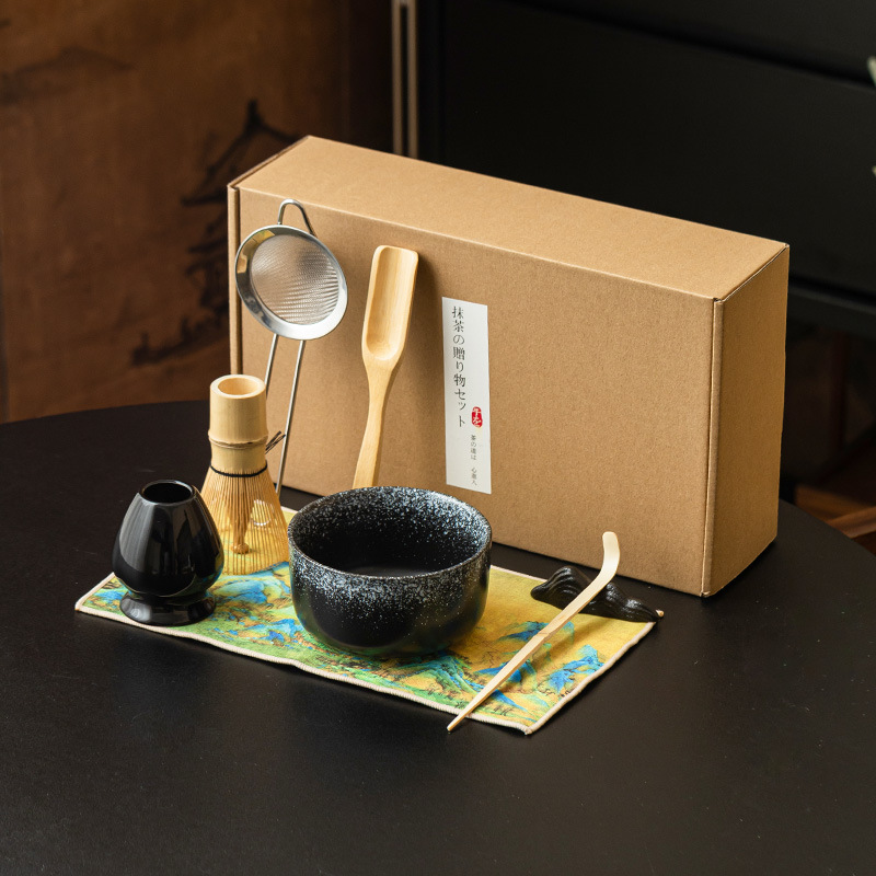 Fábrica Baibenli tazón de matcha tazón de té taza de matcha tazón de polvo de matcha mezclador utensilios de té herramientas de matcha