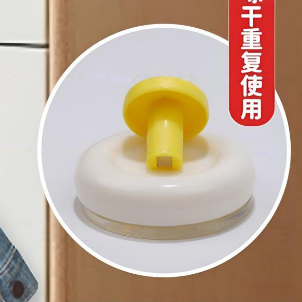 キャンデーの吸盤のフックは穴を開けないで強力な荷重を受けます。|undefined