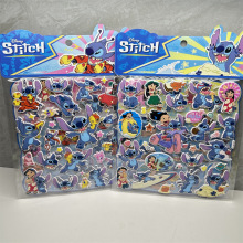 正版授权史迪仔大号泡棉贴星际宝贝史迪奇diy装饰泡泡贴纸手账贴