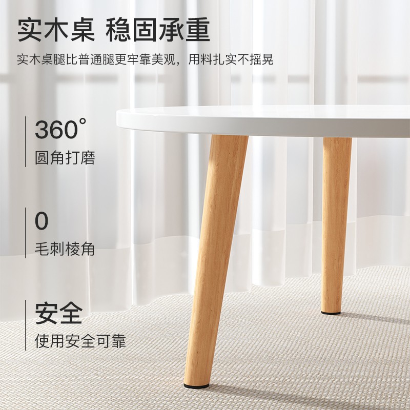 L&L* bay window small table bedroom round table small coffee table small apartment tatami low table tea table home low table kang table