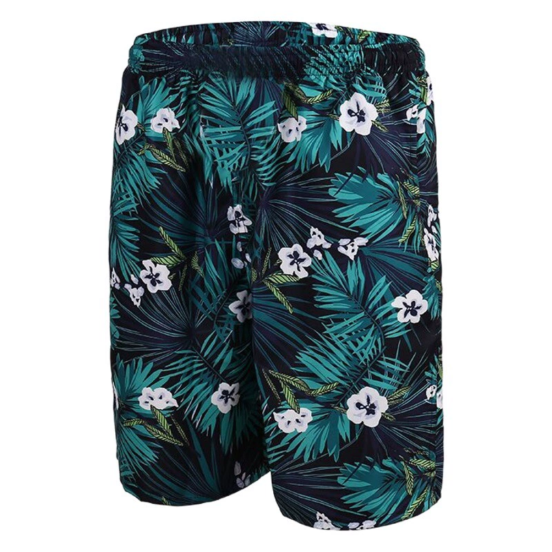 Пляжные брюки Мужские большие размеры быстрюхие свободные тонкие пять очков мужские шорты спортивные повседневные цветочные брюки амазонка