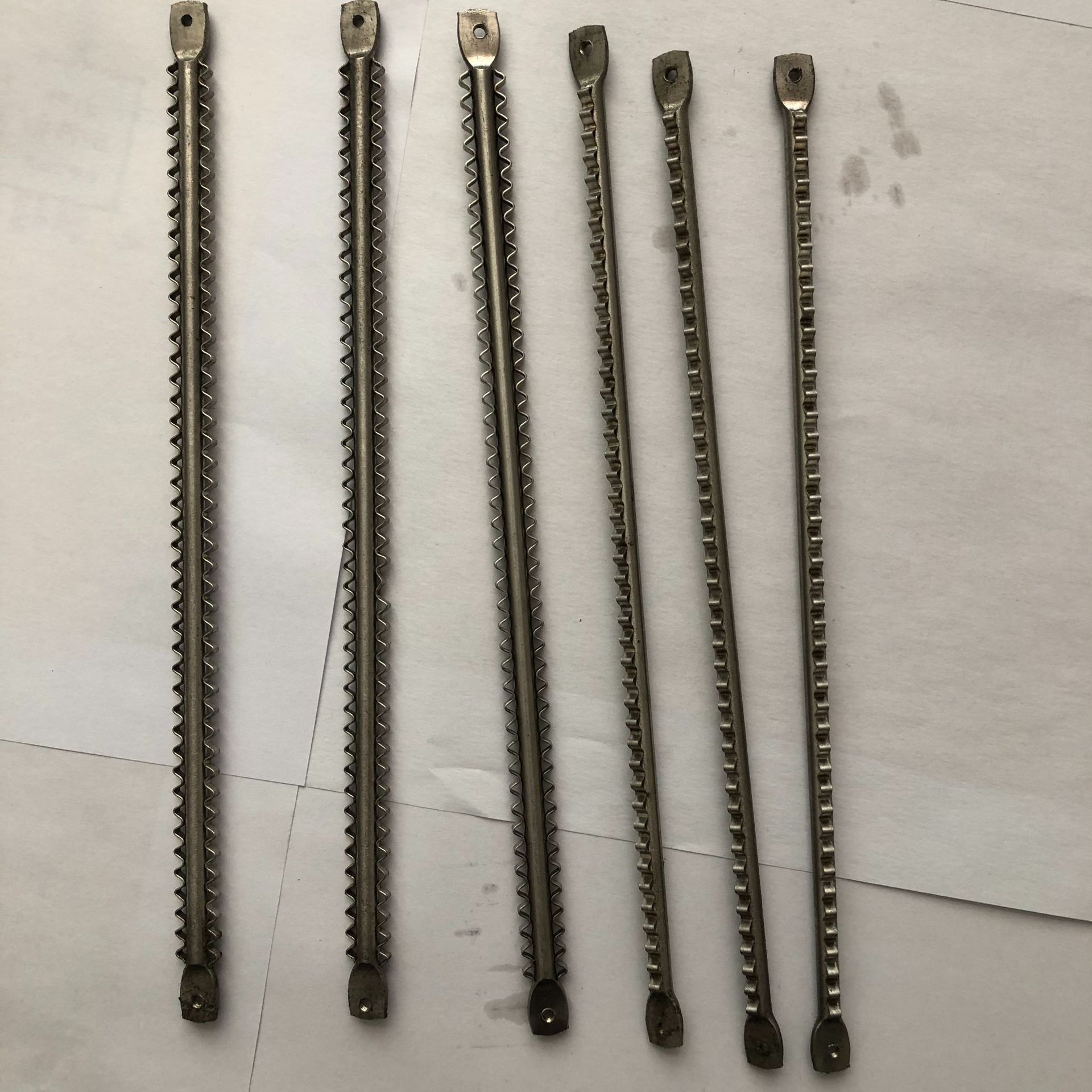 43齿不锈钢钢化齿条 强化清洗篮齿条超声波清洗钢化架齿条U型槽位