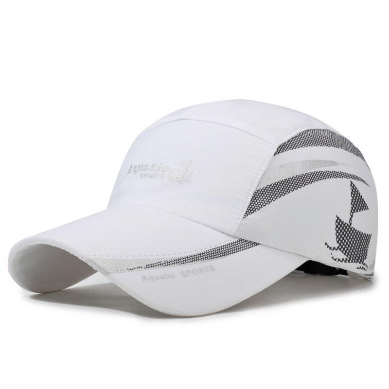 Spring Summer Quick-dry Baseball With Lettering, Thin Sun-shading Casual Cap For Men And Women, Couple's Outdoor Hat,_voghion.com