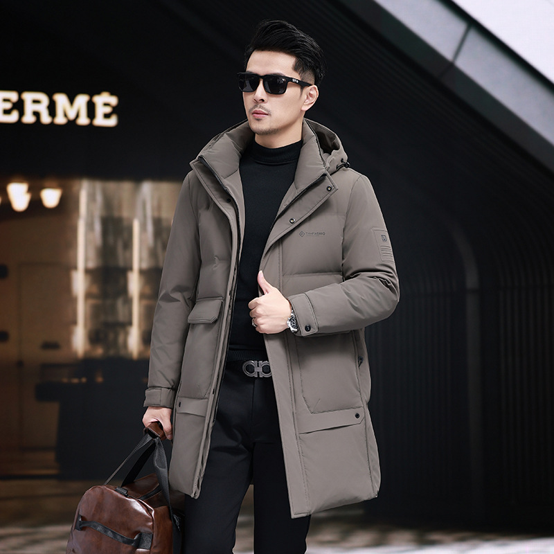 Men's winter fashionable keep warm elite down jacket