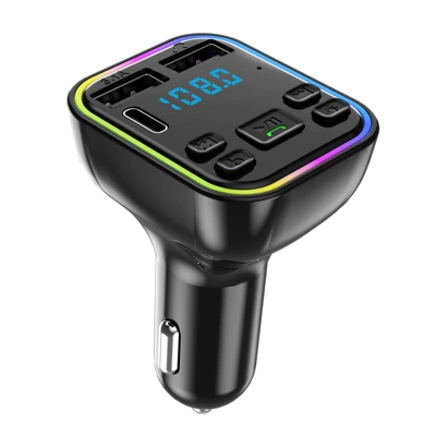 New colored light car Bluetooth Car mp3 - g38