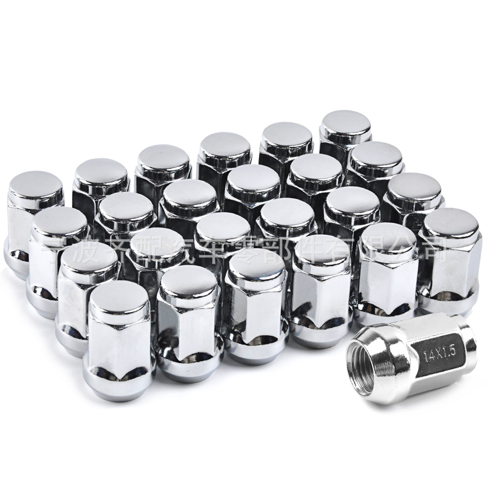 M14*1.5六角螺母适用于福特雪佛兰汽车配件轮胎轮毂螺母LugNut